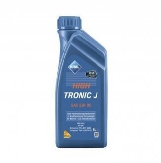 Моторное масло High Tronic J 5W-30 синтетическое 1 л ARAL 20198