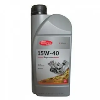 Олива моторна 15W-40 1L SUPREME MB 229.1, VW 501.01, VW 505.00, ACEA A3 / B4 Delphi 2795877