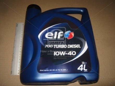 Моторное масло Evolution 700 Турбодизель 10 Вт-40 полусинтетическое 4 л ELF 203701 (фото 1)