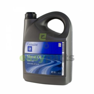 Моторное масло General Motors Semi Synthetic 10W-40 полусинтетическое 5 л GM 1942046
