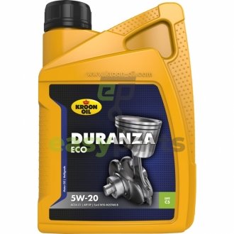 Олива моторна DURANZA ECO 5W-20 1л KROON OIL 35172