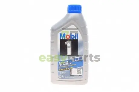 Олива двигуна 1L FS 5W50 (ACEA A3/B3 A3/B4 MB 229.3 229.1 Porsche A40, VW 501.01/505.00) MOBIL 153631