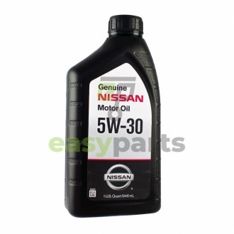Моторне масло / Genuine 5W-30 синтетичне 1 л NISSAN 999pk005w30n (фото 1)