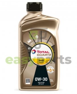 Моторне масло Quartz 9000 Energy 0W - 30 синтетичне 1 л TOTAL 166249