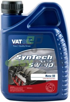 Моторное масло SynTech LL-X 5W-40 синтетическое 1 л VATOIL 50034