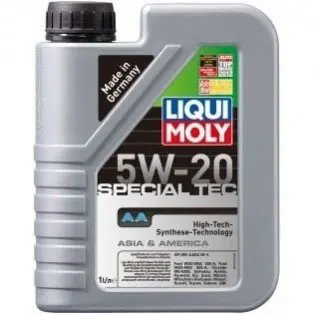 Масла моторные Special Tec AA 5W-20 1л LIQUI MOLY 7620 (фото 1)