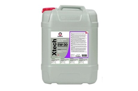 Моторное масло Xtech 5W-30 синтетическое 20 л COMMA XTC20L