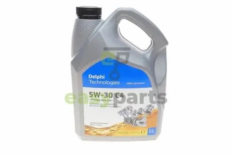 Олива 5W30 Prestige Super Plus C4 (5L) (RN0720/MB 229.51/MB226.51) Delphi 28236325
