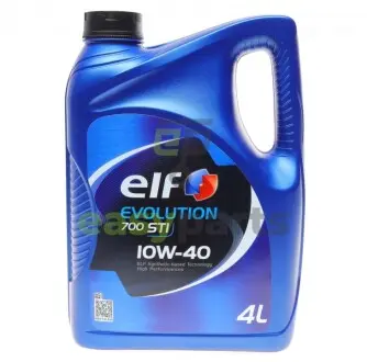 Олива моторна 10W-40 4L Evolution 700STI MB 229.3, VW 505.01, PSA B71 2300, RN 0700 =214120 ELF 216670