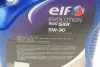 Олива моторна 5W-30 5L EVOL.900 SXR RN 0700, FORD WSS-M2C913-D, FIAT 9.55535-N1, ST.JLR.03.5003 ELF 217558 (фото 3)