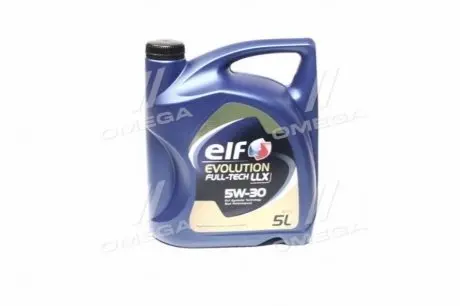 Олива мот 5W30 5L EVOL.FULLTECH LLX = 213920 ELF 194890