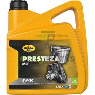 Олива моторна PRESTEZA MSP 5W-30 4л KROON OIL 35137