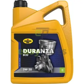 Олива моторна DURANZA ECO 5W-20 5л KROON OIL 35173