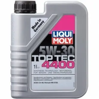 LM 1л TOP TEC 4400 5W-30 масло моторне синтетичне ACEA C4-08 Renault RN 0720 MB 229.51 LIQUI MOLY 2319