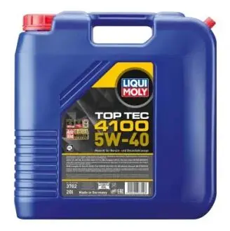 Моторное масло- Top Tec 4100 5W-40 синтетическое 20 л LIQUI MOLY 3702