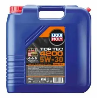 Моторное масло- Top Tec 4200 5 Вт-30 синтетическое 20 л LIQUI MOLY 3708