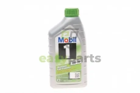 Олива двигуна 1L 1 ESP 0W30 (ACEA C2/ C3 VW 504 00/507 00 MB 229.31/229.51/229.52 Porsche C30) MOBIL 153753