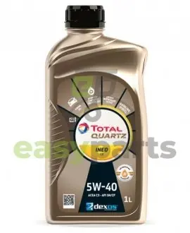 Моторне масло Quartz Ineo MC3 5W-40 Синтетичне 1 л TOTAL 174776