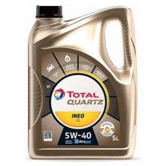 Моторне масло Quartz Ineo C3 5w - 40 Синтетичне 5 л TOTAL 213103