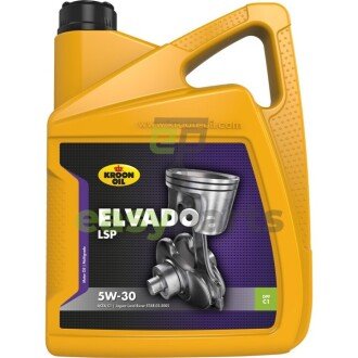 Олива моторна ELVADO LSP 5W-30 5л KROON OIL 33495