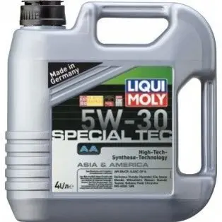 LM 4л SPECIAL TEC AA 5W-30 (ASIA AMERICA) масло моторне синтет. API SN/CF, ILSAC GF-5, API CF Chrysler MS-6395, FORD WSS-M2C 946-A LIQUI MOLY 7516