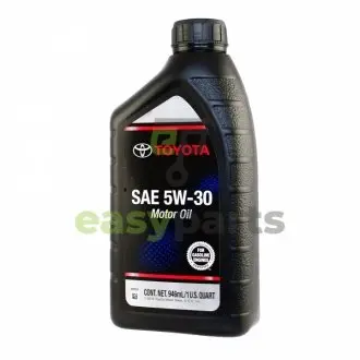 Олива двигуна 1L Motor Oil 5W-30 (USA) TOYOTA 002791qt5w