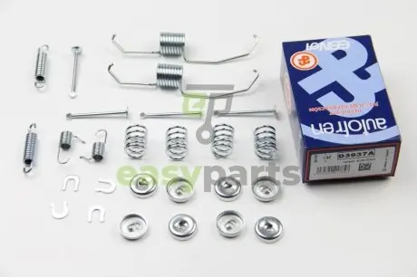 Монтажний комплект гальмівних механізмів (Sumitomo) TOYOTA CAMRY, CARINA E, CARINA II, CELICA, COROLLA, COROLLA FX, CORONA, PASEO, STARLET 1.0-2.5 02.83-01.02 AUTOFREN D3937A