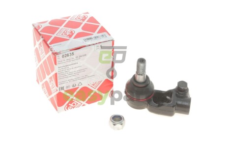 Наконечник тяги рульової (L) Opel Kadett E -91/Daewoo Lanos 95- FEBI BILSTEIN 02635