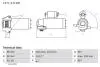 Стартер (12В, 2кВт) Citroen Jumper Fiat Ducato Ford Tourneo Custom, Transit,Peugeot Boxer 2.2D/2.4D/3.2D 04.06- BOSCH 0 986 021 810 (фото 1)
