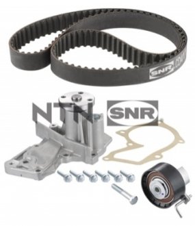 Комплект ременя ГРМ + помпа SNR NTN KDP452.240