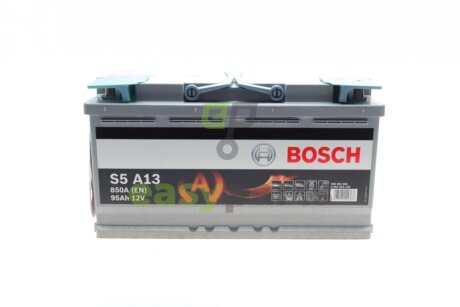 Акумуляторна батарея 95Ah/850A (353x175x190/+R/B13) (Start-Stop AGM) BOSCH 0 092 S5A 130