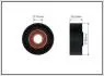 65x17x25.5 Ролик паска приводного Renault Clio III 1,4 16V 05- 1,5dCI 05- Dacia Logan 1,5dCI 07- CAFFARO 191-00 (фото 1)