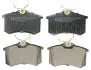 К-кт зад. гальм. колодок Peugeot 405/Renault Megane CC III (EZ0/1) 10-/VW Golf/Skoda Octavia/Passat Denckermann B110860 (фото 1)