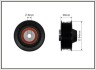 64x8x22,5 Ролик паска приводного MB 250GD 2.5D (OM601D23/ OM602D29/ OM603D35) 12.88- CAFFARO 80-12 (фото 1)