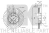 Гальмівний диск Audi 100, A4, A6 Seat Exeo, Exeo St Skoda Superb I Vw Passat 1.6-3.0 12.90- NK 204743 (фото 3)