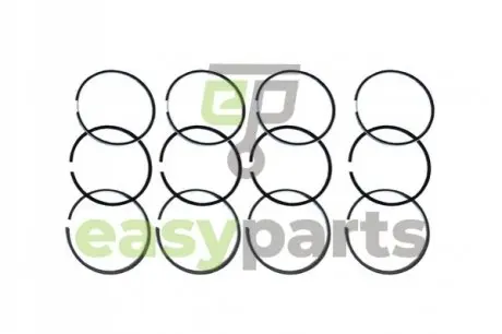Кільця поршневі (к-кт) 1.5dCi Kangoo/Clio 01-/Logan 07-/Megane 03- (76mm/STD) ASAM 30639