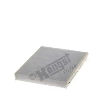 Фільтр салону вугіл. Fiat Idea/Punto/Doblo 07/99-/ Lancia Musa/Ypsilon 06/03- (165*25*215) HENGST FILTER E1962LI