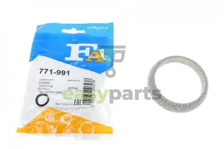 Прокладка труби вихлопної Lexus ES/IS/NX/Toyota Land Cruiser 05- (60x75.7x15) (кільце) Fischer Automotive One (FA1) 771-991