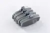 Комплект тормозных колодок, дисковый тормоз ASHIKA 51-00-015 (фото 4)