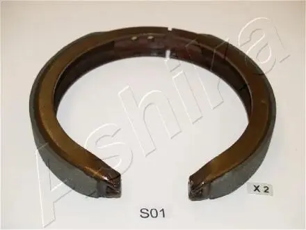 Барабанні гальмівні колодки зад. Ssang Young Action 02-,Mazda CX-7 2.2 07- ASHIKA 55-0S-S01
