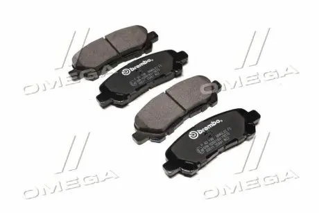 Гальмівні колодки зад. Toyota HIGHLANDER 07-15 BREMBO P83138