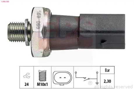 Датчик тиску масла Audi A4, A6, A8 VW Touareg 2.7TDI/3.0TDI/4.2TDI 06.07- EPS 1.800.190