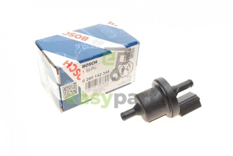 Клапан повітряний (перепускний) VW Caddy III 1.4 04-10 BOSCH 0 280 142 345