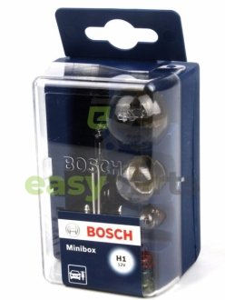 Комплект лампочок H1 12V (MiniBox) BOSCH 1 987 301 102