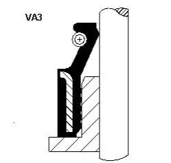 Сальник клапана IN/EX 5.5x9.2x7/11.5 Mitsubishi Lancer 1.3/1.6 03- CORTECO 19027864