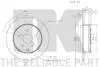 Тормозной диск зад. Toyota Auris, Avensis, Verso 1.6-2.2D 03.07- NK 2045112 (фото 3)