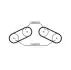 Пасок ГРМ 58z Rover 75/800 2.0 V6 (20K4F)/2.5 V6 (25K4F/KV6) 96- 5526XS