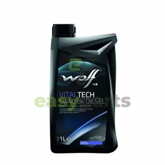 Моторне масло Vitaltech B4 Diesel 5W-40 Синтетичне 1 л Wolf 8333903