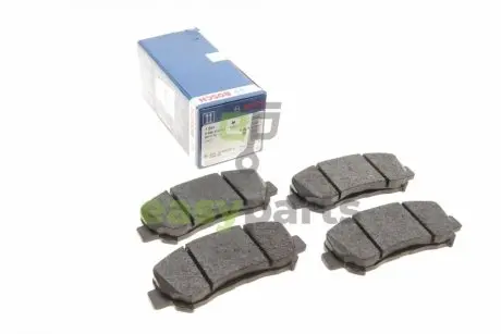 Гальмівні колодки, дискові BOSCH 0 986 494 244 (фото 1)