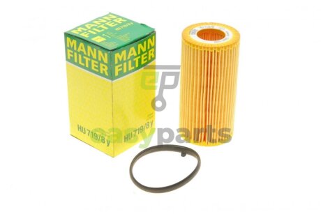 Фільтр масляний Volvo C30/C70/S40/S60/S80 10- MANN HU 719/8 Y